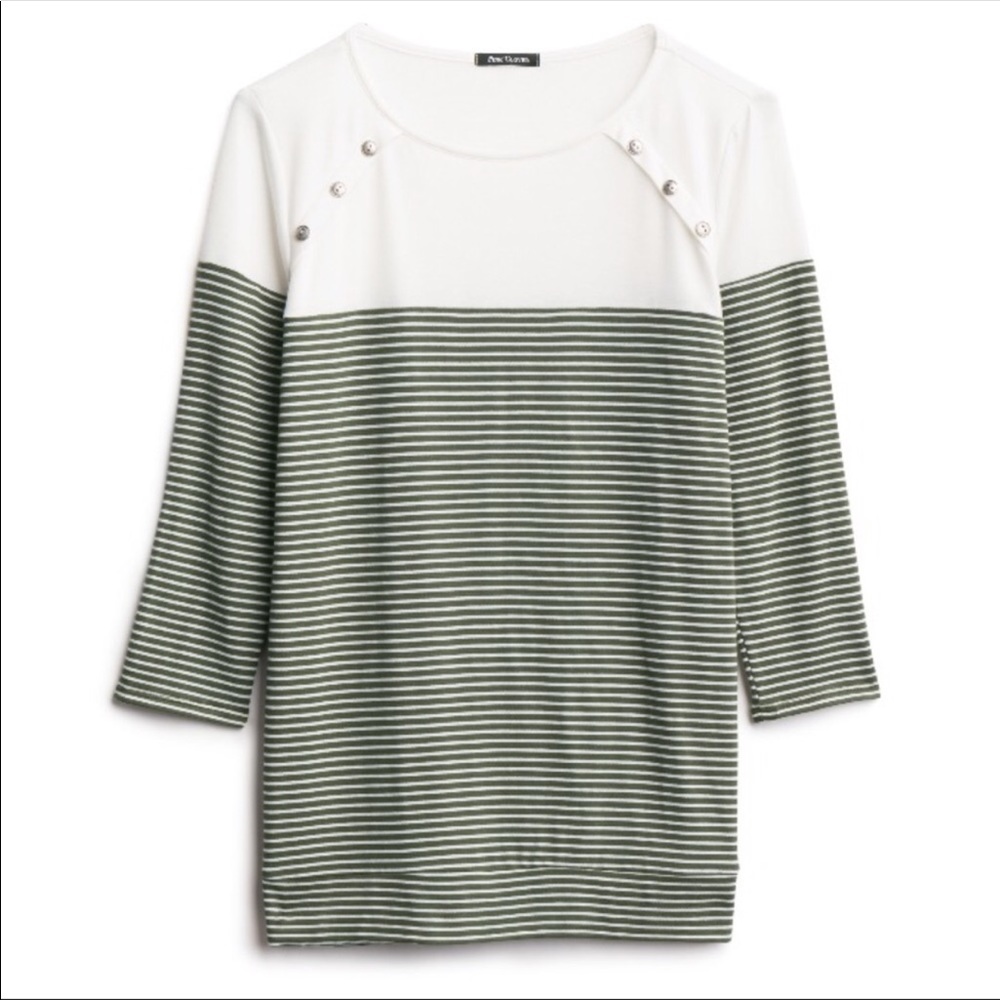 Pink Clover Luna Button Detail Knit Top